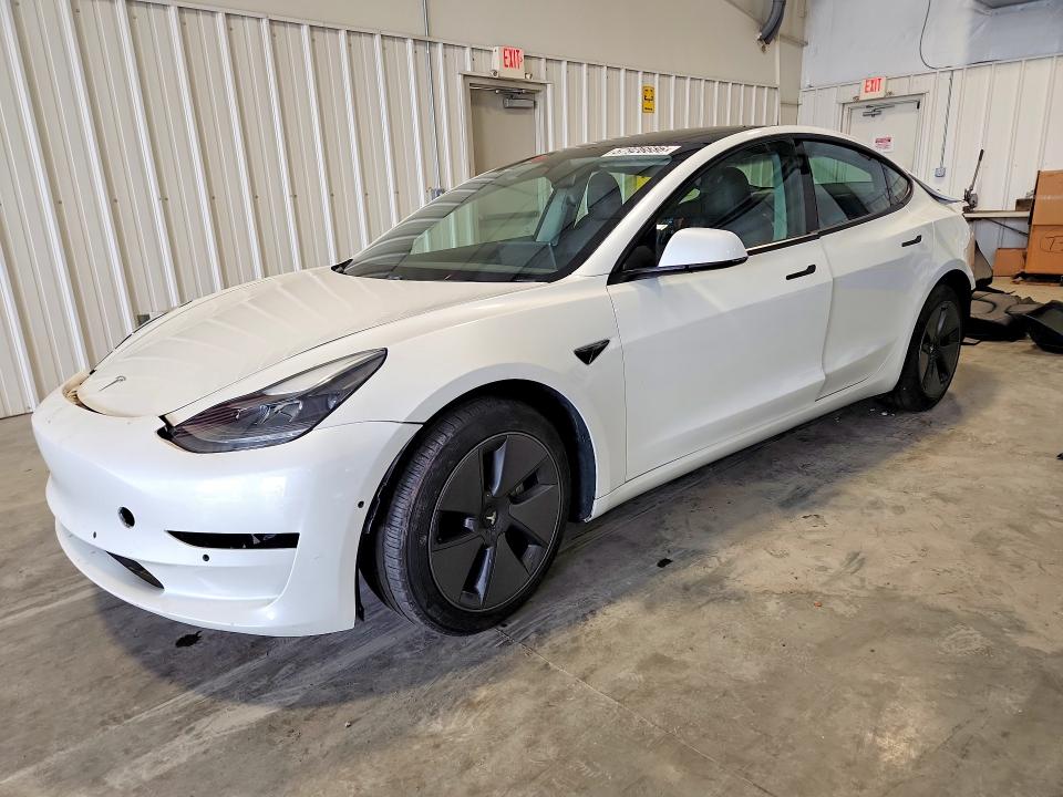 Продажа на аукционе авто 2021 Tesla Model 3, vin: 5YJ3E1EA7MF027306, номер лота: 57926686
