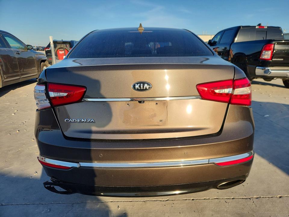 2014 Kia Cadenza მანქანა იყიდება აუქციონზე, vin: KNALN4D73E5160619, აუქციონის ნომერი: 55423086