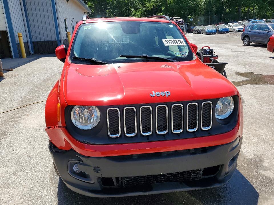 Продажа на аукционе авто 2016 Jeep Renegade, vin: ZACCJABT1GPC63870, номер лота: 55953676