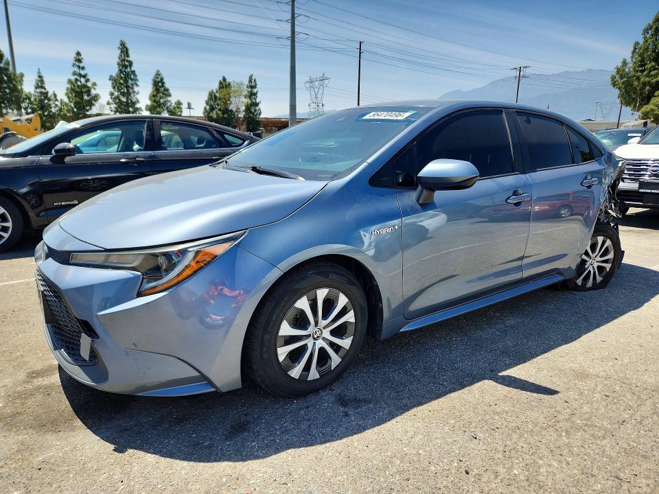 56470496 :رقم المزاد ، JTDEBRBE0LJ011172 vin ، 2020 Toyota Corolla مزاد بيع