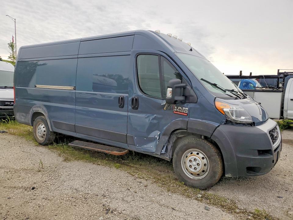 57473936 :رقم المزاد ، 3C6MRVJG9ME549796 vin ، 2021 Ram Promaster 3500 مزاد بيع