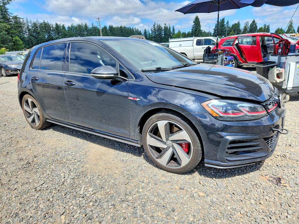 2018 Volkswagen Gti მანქანა იყიდება აუქციონზე, vin: 3VW547AU2JM297711, აუქციონის ნომერი: 57573196