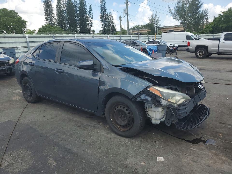 2014 Toyota Corolla მანქანა იყიდება აუქციონზე, vin: 2T1BURHEXEC190016, აუქციონის ნომერი: 56661376