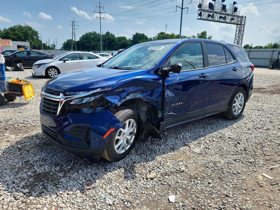 Auction sale of the 2022 Chevrolet Equinox, vin: 3GNAXSEVXNS242818, lot number: 58536386
