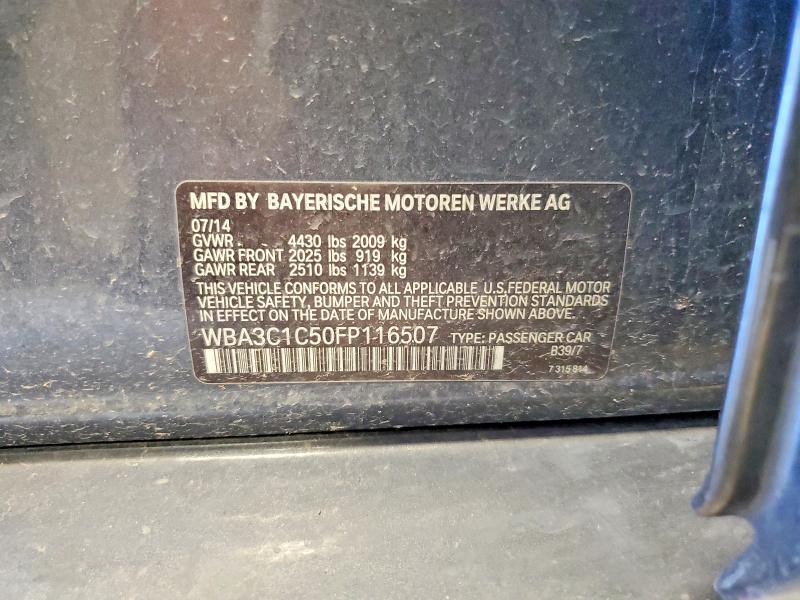 Продаж на аукціоні авто 2015 Bmw 328, vin: WBA3C1C50FP116507, номер лоту: 54590386