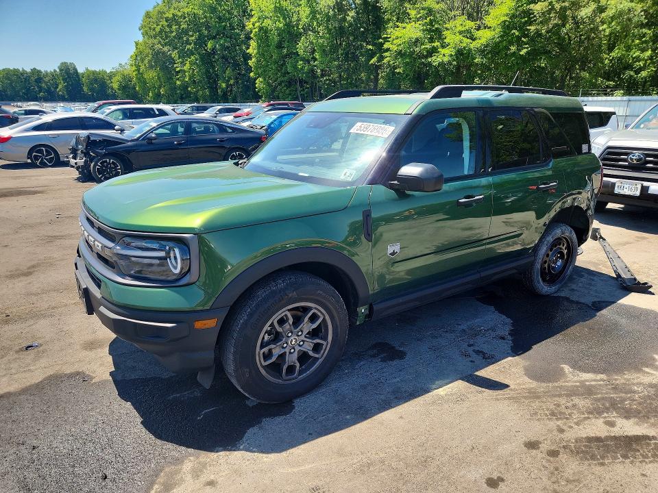 2024 Ford Bronco Sport მანქანა იყიდება აუქციონზე, vin: 3FMCR9B67RRE21974, აუქციონის ნომერი: 55976986