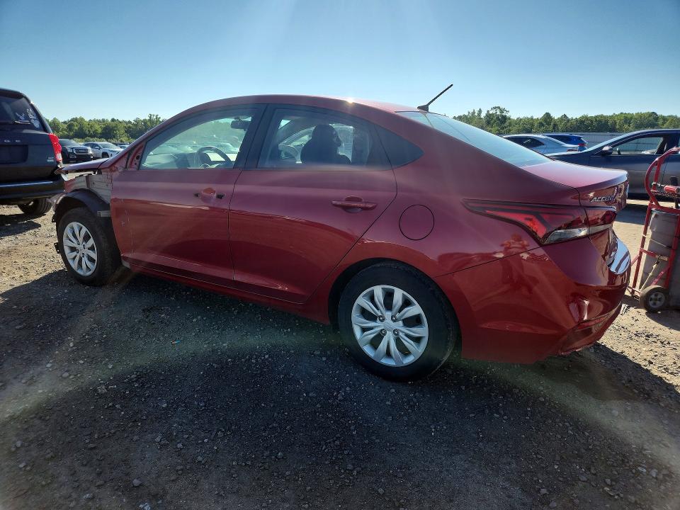 57995906 :رقم المزاد ، 3KPC24A62NE166083 vin ، 2022 Hyundai Accent مزاد بيع