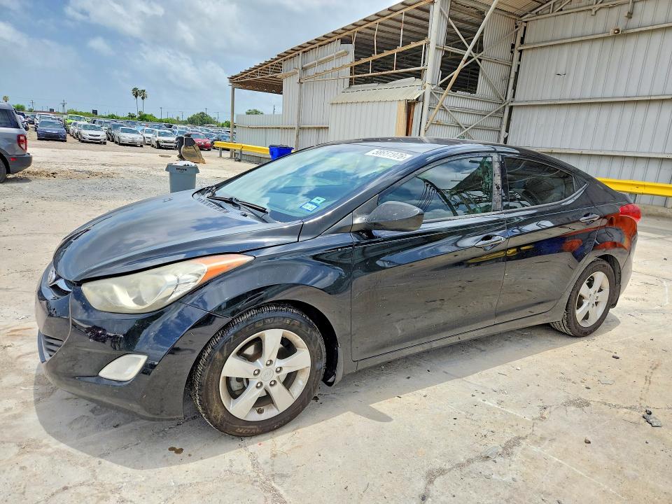 58651976 :رقم المزاد ، 5NPDH4AE9DH395073 vin ، 2013 Hyundai Elantra مزاد بيع