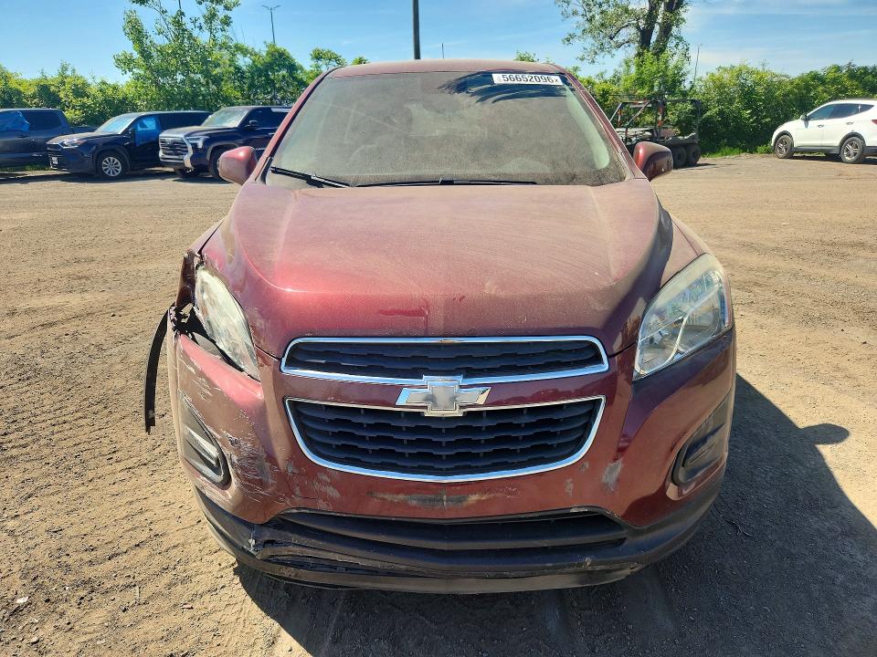 Продажа на аукционе авто 2015 Chevrolet Trax, vin: 3GNCJKSBXFL150897, номер лота: 56652096
