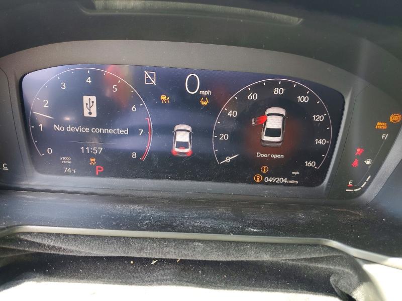 2023 Honda Accord მანქანა იყიდება აუქციონზე, vin: 1HGCY1F37PA013315, აუქციონის ნომერი: 58737676