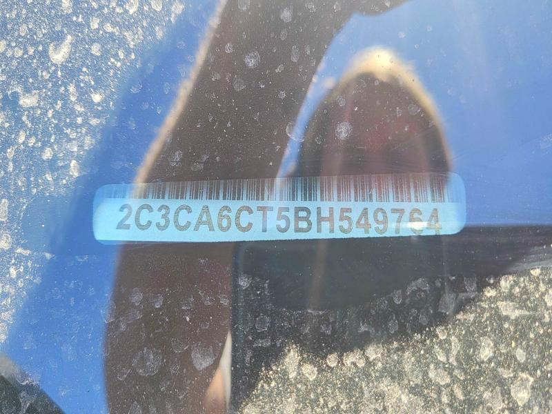 55651526 :رقم المزاد ، 2C3CA6CT5BH549764 vin ، 2011 Chrysler 300c مزاد بيع