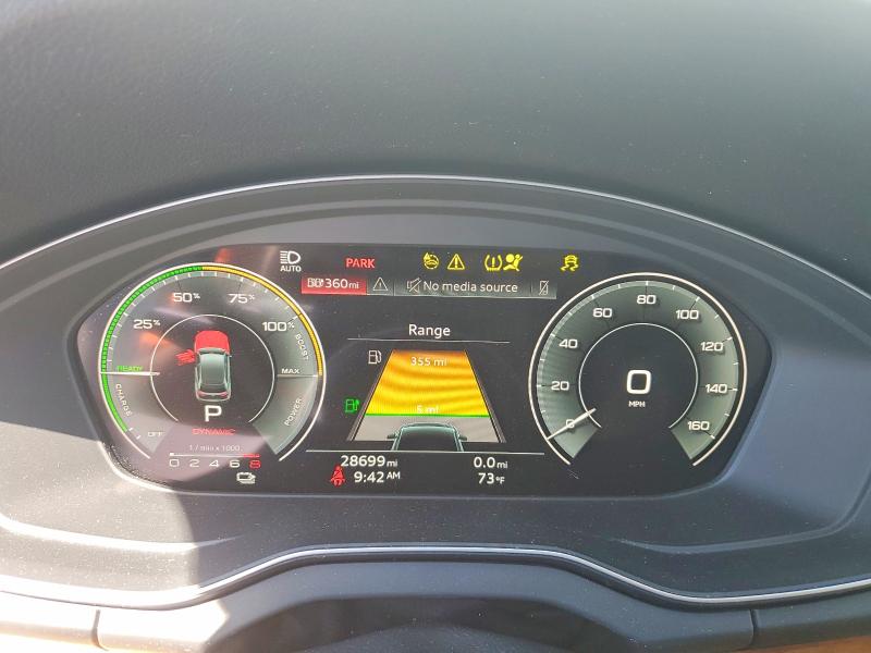 Aukcja sprzedaży 2021 Audi Q5 E, vin: WA1G2AFY8M2049334, numer aukcji: 55939806