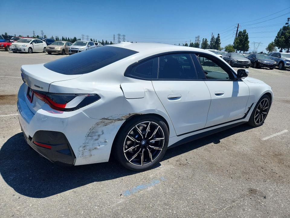 Aukcja sprzedaży 2023 Bmw I4, vin: WBY73AW09PFR01778, numer aukcji: 57445966