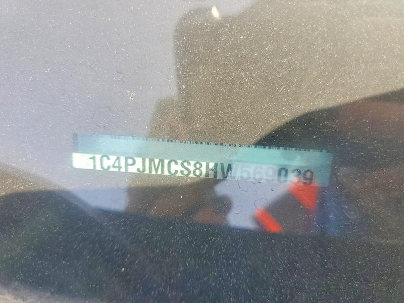 Aukcja sprzedaży 2017 Jeep Cherokee, vin: 1C4PJMCS8HW569039, numer aukcji: 85461565