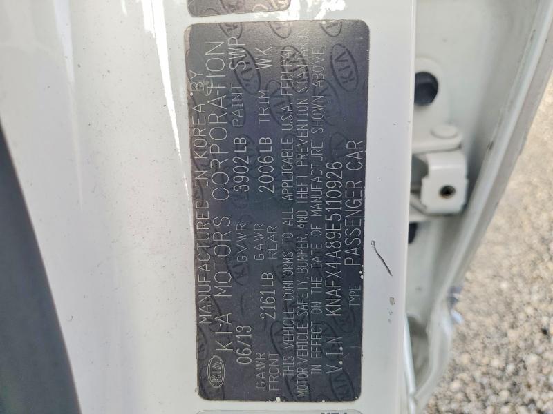 Aukcja sprzedaży 2014 Kia Forte, vin: KNAFX4A89E5110926, numer aukcji: 55497536