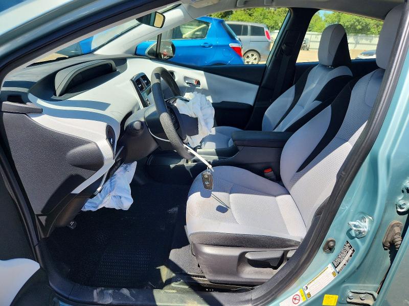 55589066 :رقم المزاد ، JTDKAMFU4M3143612 vin ، 2021 Toyota Prius مزاد بيع