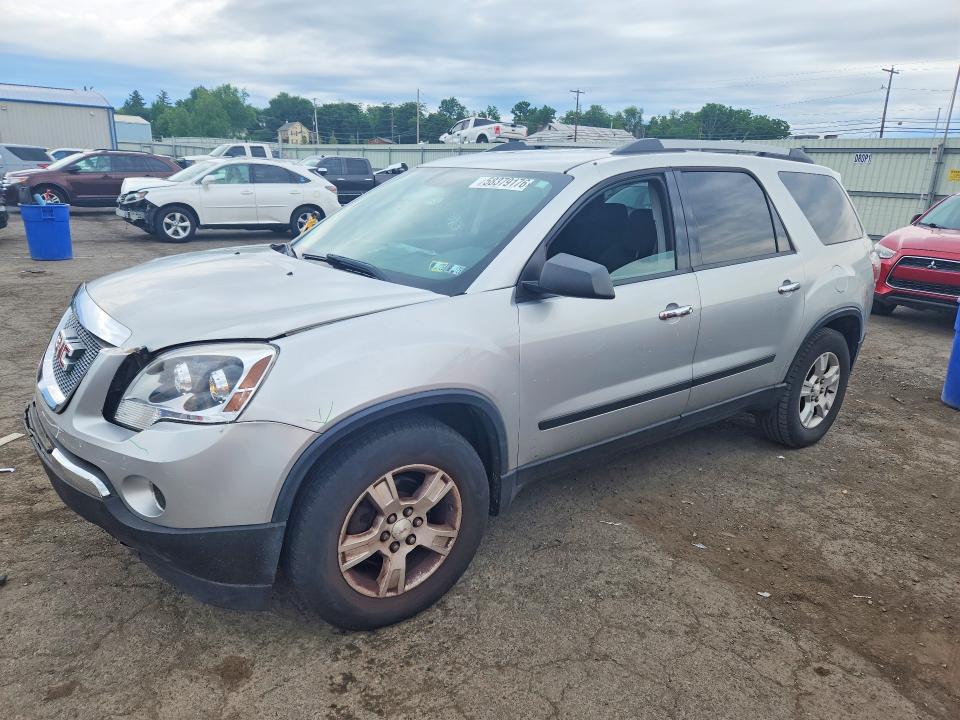2010 Gmc Acadia მანქანა იყიდება აუქციონზე, vin: 1GKLRKED3AJ188751, აუქციონის ნომერი: 58379176