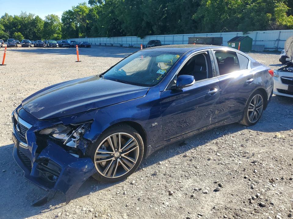 Продажа на аукционе авто 2017 Infiniti Q50, vin: JN1EV7AR3HM839340, номер лота: 55349346