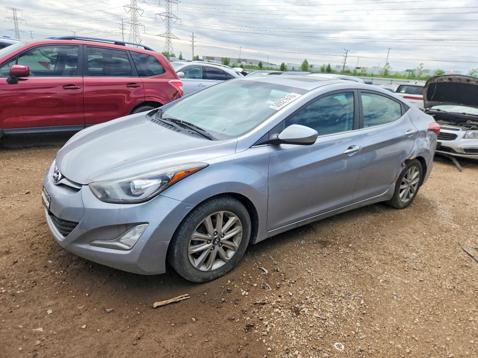 2015 Hyundai Elantra მანქანა იყიდება აუქციონზე, vin: 5NPDH4AE4FH583552, აუქციონის ნომერი: 50921616