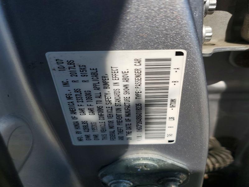 Продаж на аукціоні авто 2008 Honda Accord, vin: 1HGCP26488A018235, номер лоту: 55390796