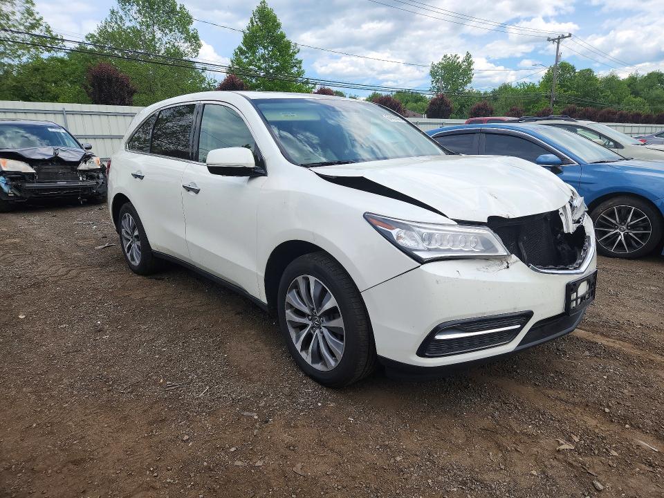 Продаж на аукціоні авто 2016 Acura Mdx, vin: 5FRYD4H66GB007732, номер лоту: 54408586