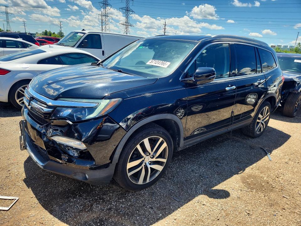 Auction sale of the 2017 Honda Pilot, vin: 5FNYF6H02HB097062, lot number: 57124066