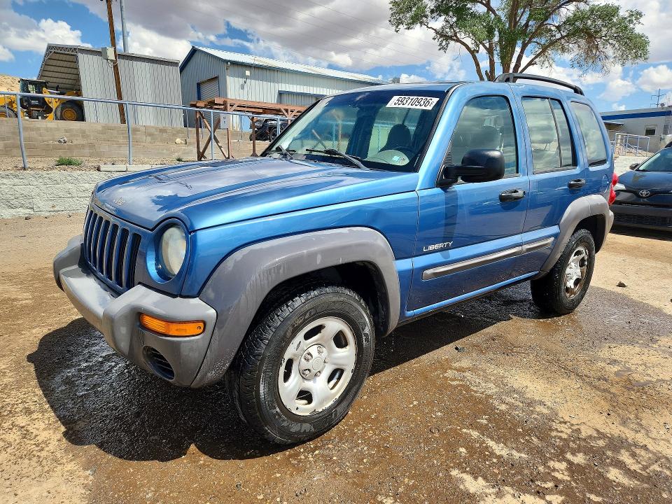 2004 Jeep Liberty მანქანა იყიდება აუქციონზე, vin: 1J4GK48K24W301551, აუქციონის ნომერი: 59310936