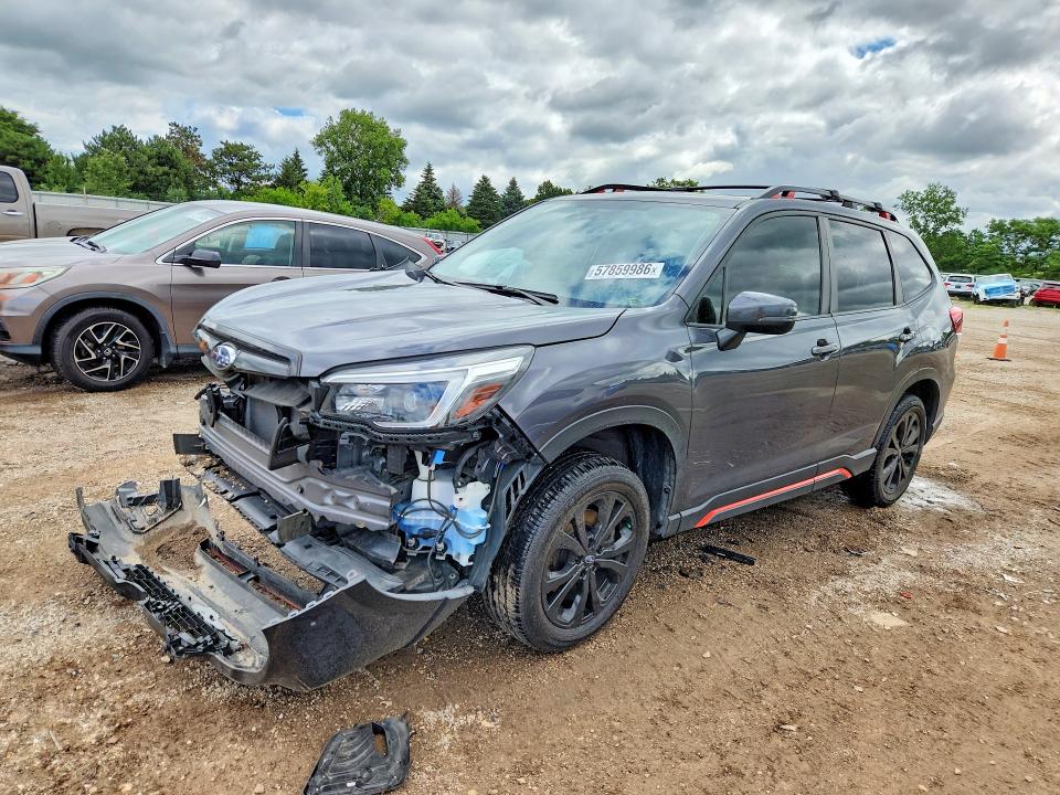 Продажа на аукционе авто 2021 Subaru Forester, vin: JF2SKARC2MH476992, номер лота: 57859986