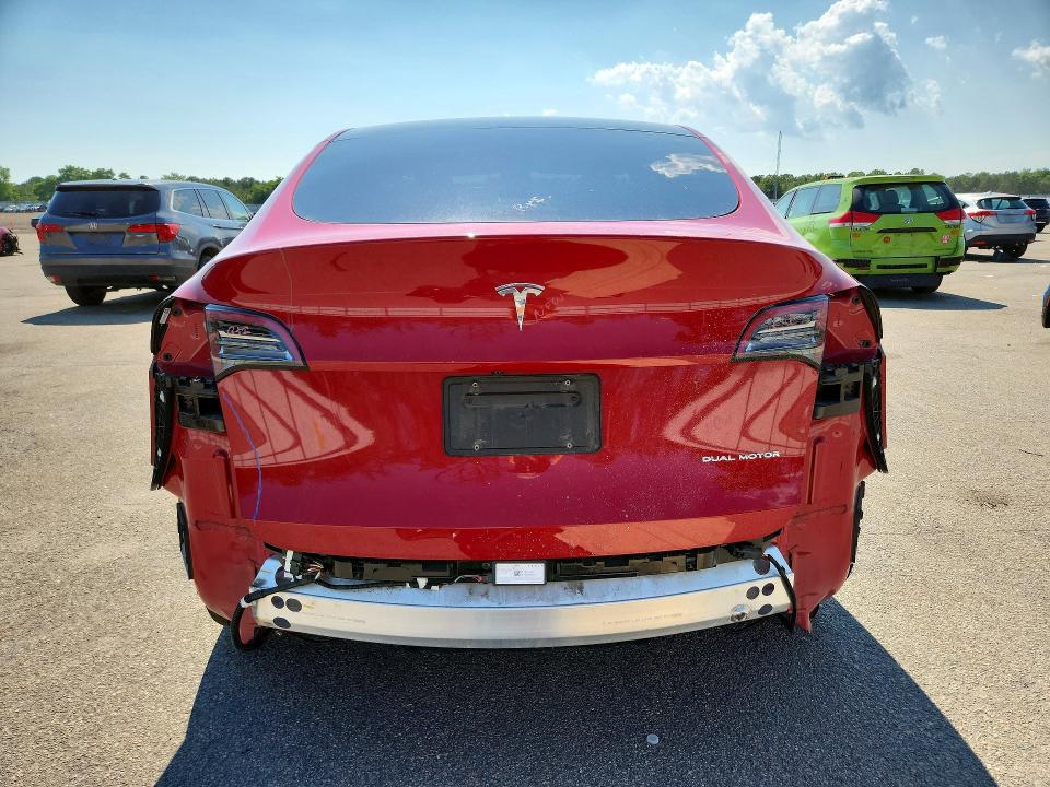 2023 Tesla Model Y მანქანა იყიდება აუქციონზე, vin: 7SAYGDEEXPF595433, აუქციონის ნომერი: 59065146