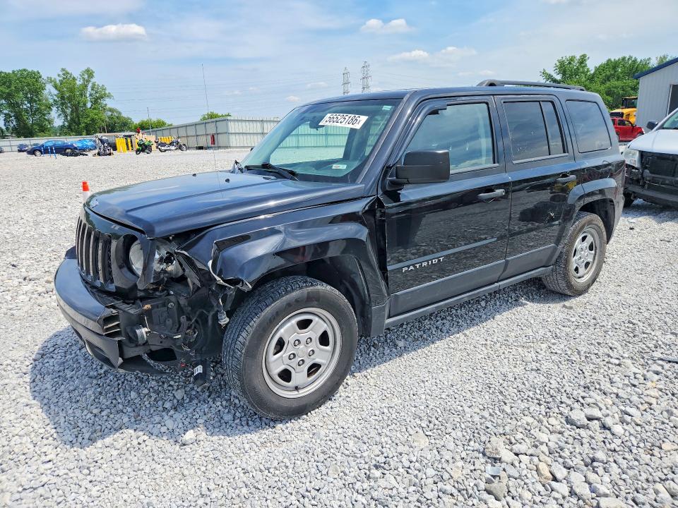 2015 Jeep Patriot მანქანა იყიდება აუქციონზე, vin: 1C4NJPBB7FD358899, აუქციონის ნომერი: 56525186