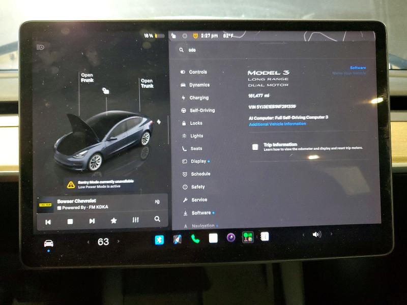 Aukcja sprzedaży 2022 Tesla Model 3, vin: 5YJ3E1EB1NF291339, numer aukcji: 56759996