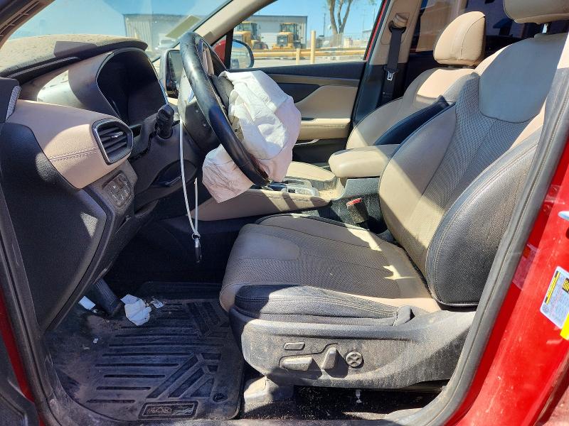 57141196 :رقم المزاد ، 5NMS53AA2KH048752 vin ، 2019 Hyundai Santa Fe مزاد بيع
