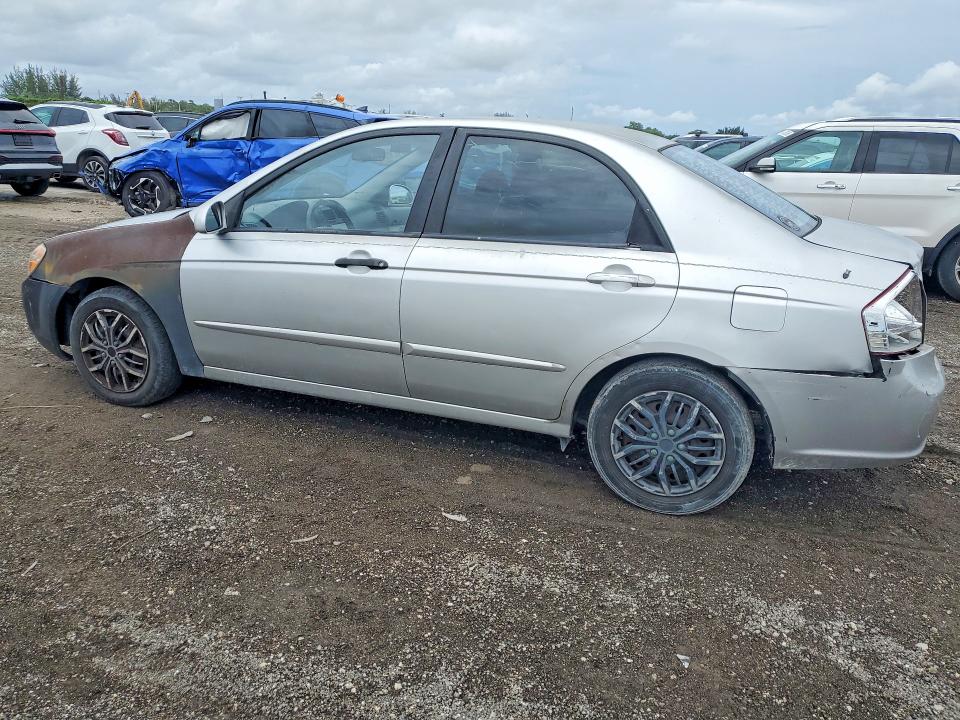 55951666 :رقم المزاد ، KNAFE121185521151 vin ، 2008 Kia Spectra مزاد بيع