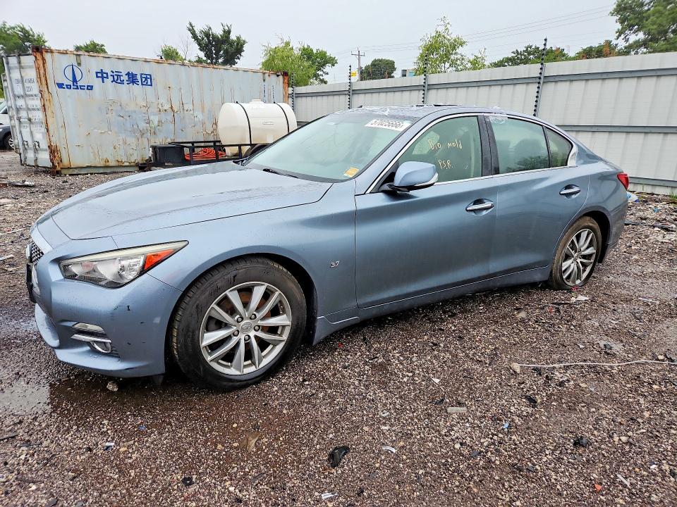 2015 Infiniti Q50 მანქანა იყიდება აუქციონზე, vin: JN1BV7AR5FM423466, აუქციონის ნომერი: 57025666