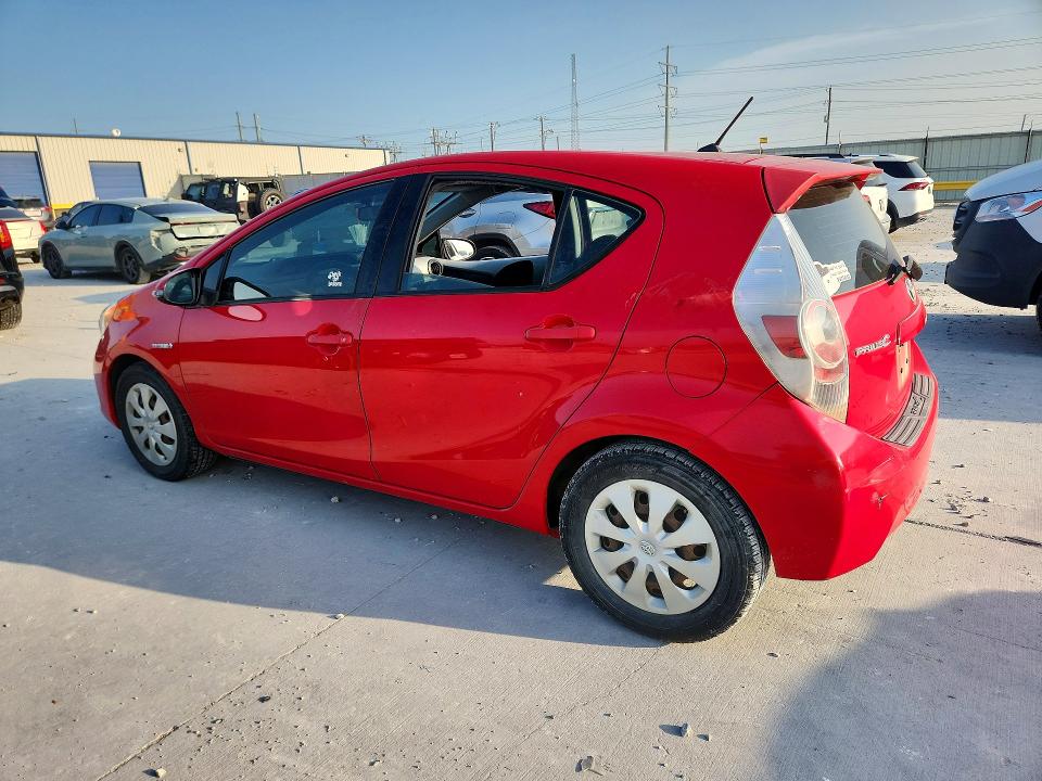 Продаж на аукціоні авто 2012 Toyota Prius C, vin: JTDKDTB31C1503220, номер лоту: 58385476