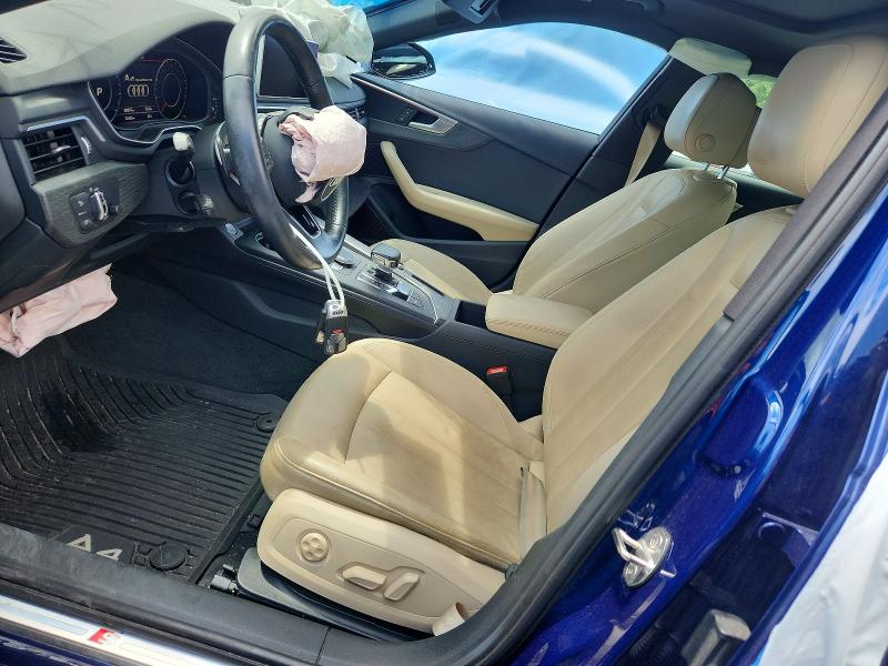 2017 Audi A4 მანქანა იყიდება აუქციონზე, vin: WAUENAF48HN037249, აუქციონის ნომერი: 56510906