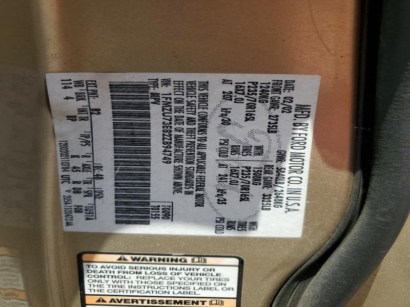 Продаж на аукціоні авто 2002 Ford Explorer, vin: 1FMZU73E82ZB94749, номер лоту: 58140126