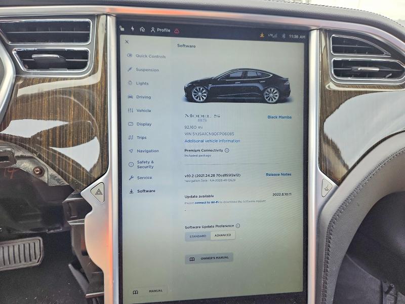 Продажа на аукционе авто 2013 Tesla Model S, vin: 5YJSA1CN9DFP06085, номер лота: 57174466