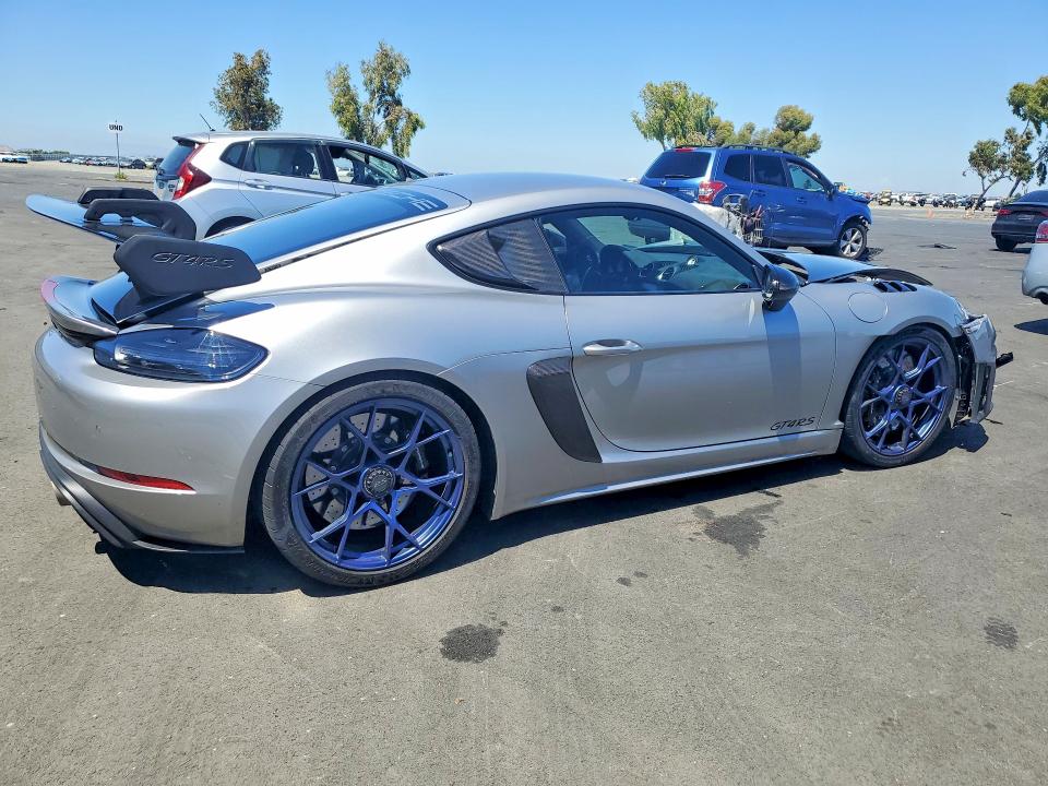 58415466 :رقم المزاد ، WP0AE2A89RK274577 vin ، 2024 Porsche Cayman مزاد بيع