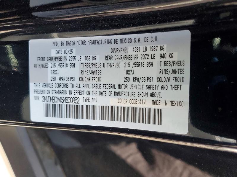 Продаж на аукціоні авто 2025 Mazda Cx-30, vin: 3MVDMBCM4SM830852, номер лоту: 56548826
