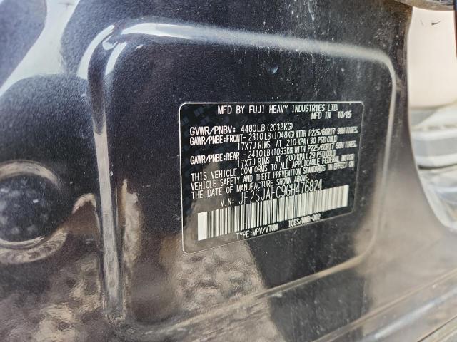 Продажа на аукционе авто 2016 Subaru Forester, vin: JF2SJAFC9GH476824, номер лота: 56491996