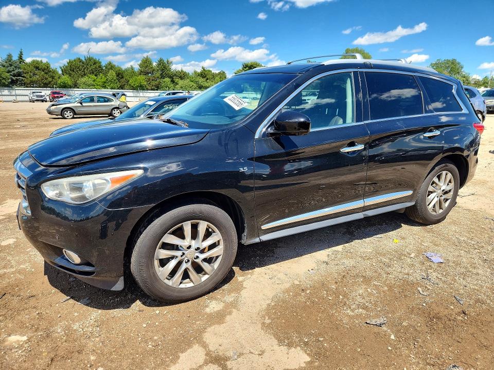 55805566 :رقم المزاد ، 5N1AL0MM8EC554705 vin ، 2014 Infiniti Qx60 مزاد بيع