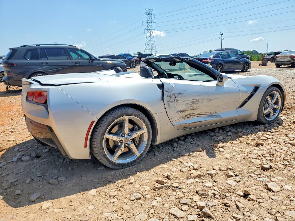 56822186 :رقم المزاد ، 1G1YD3D73E5133791 vin ، 2014 Chevrolet Corvette مزاد بيع