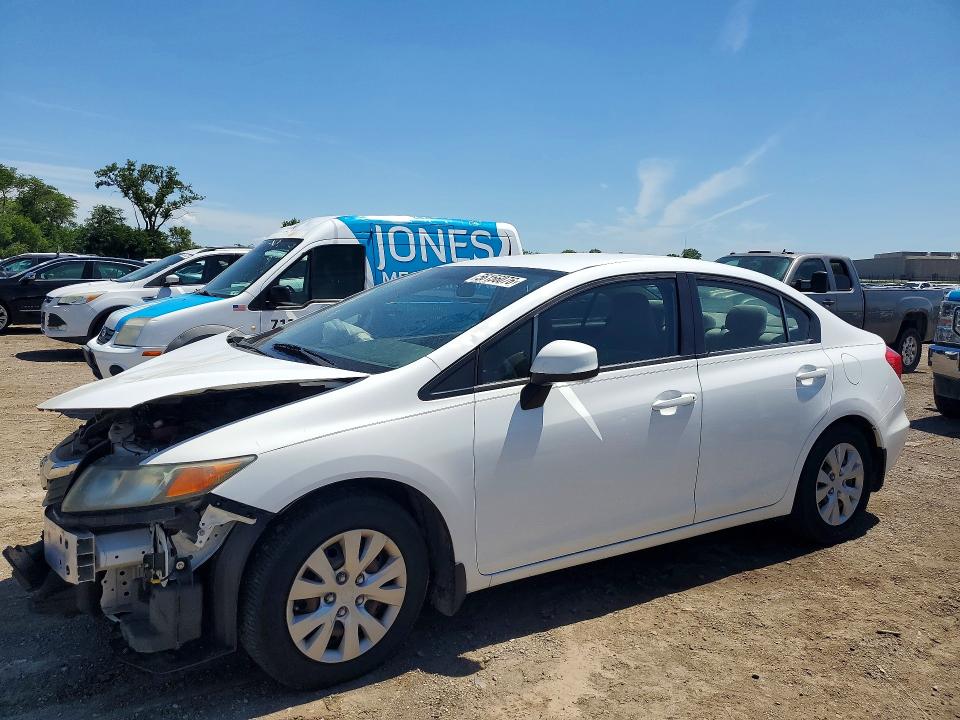 56156076 :رقم المزاد ، 2HGFB2F53CH333667 vin ، 2012 Honda Civic مزاد بيع