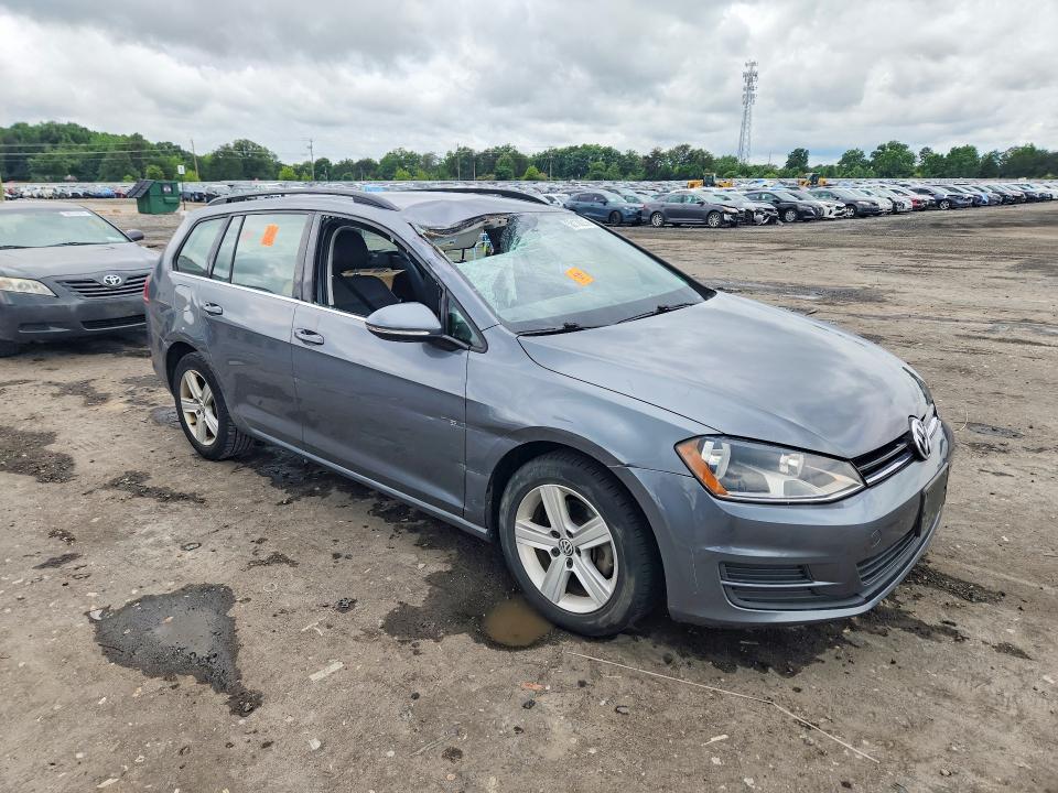 2015 Volkswagen Golf Sportwagen მანქანა იყიდება აუქციონზე, vin: 3VWCA7AU2FM520143, აუქციონის ნომერი: 58138216