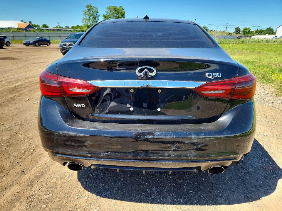 Продажа на аукционе авто 2018 Infiniti Q50, vin: JN1EV7AR6JM437317, номер лота: 57398376