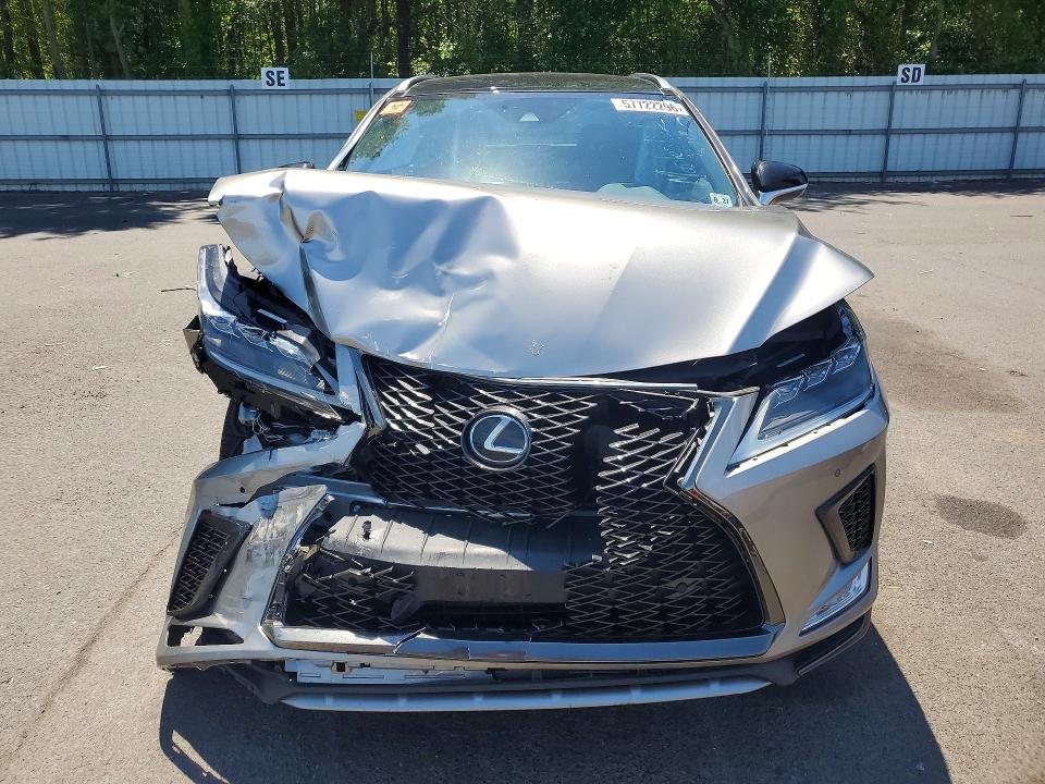 2022 Lexus Rx მანქანა იყიდება აუქციონზე, vin: 2T2YZMDA6NC361034, აუქციონის ნომერი: 57722296