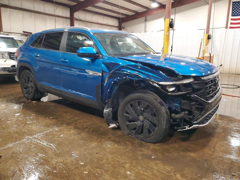 56972026 :رقم المزاد ، 1V2KE2CA1SC215316 vin ، 2025 Volkswagen Atlas Cross Sport مزاد بيع