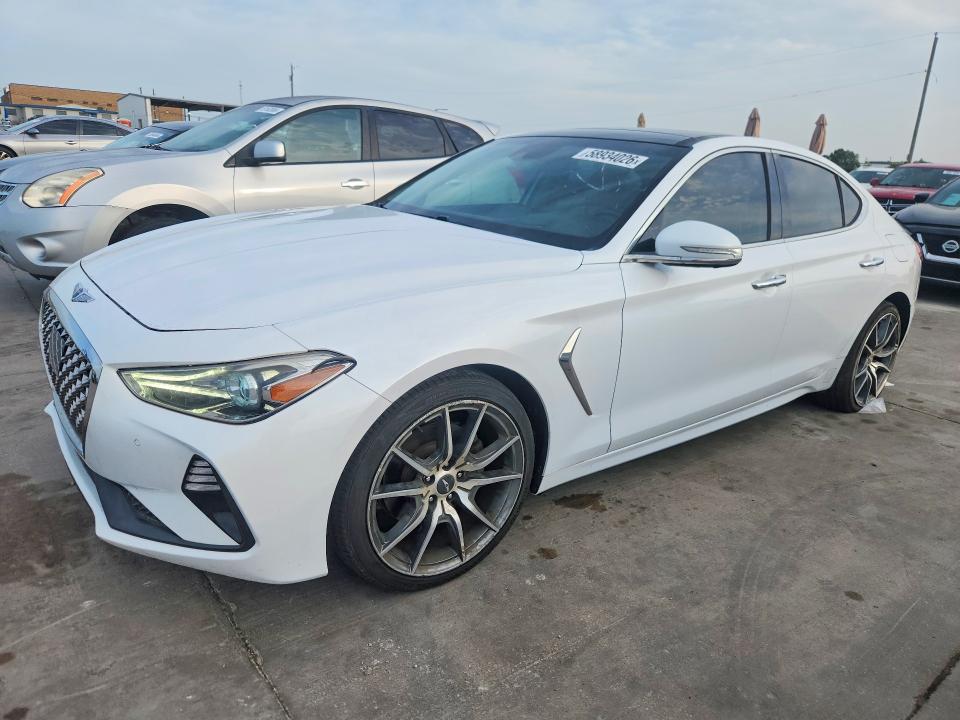 58934026 :رقم المزاد ، KMTG44LAXKU022468 vin ، 2019 Genesis G70 مزاد بيع