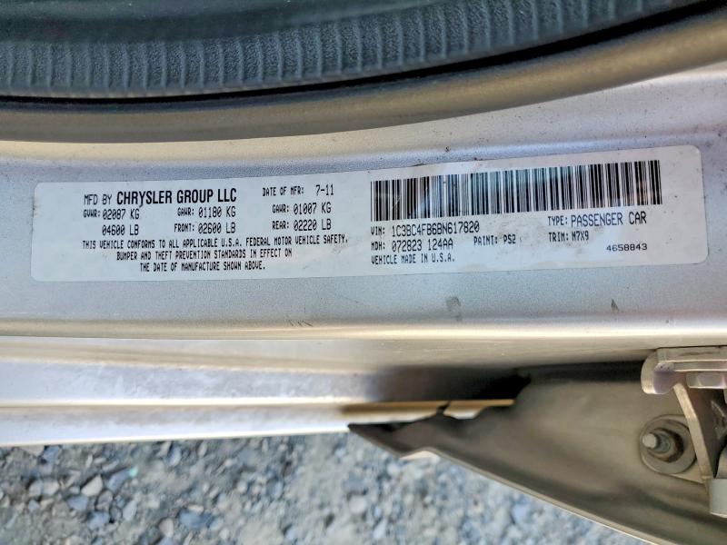 Продажа на аукционе авто 2011 Chrysler 200, vin: 1C3BC4FB6BN617820, номер лота: 56025366